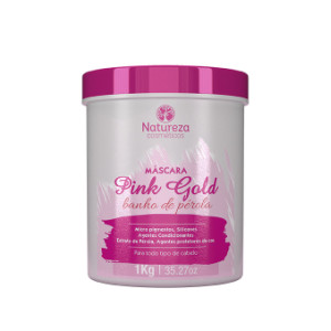 Маска-глянец для волос NATUREZA Pink Gold (пробные объемы)