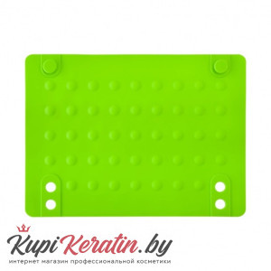 Термоковрик силиконовый для щипцов-выпрямителей зеленый