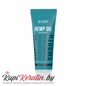 Шампунь бессульфатный ZOOM Hemp Oil Shampoo 250 ml Шампунь бессульфатный ZOOM Hemp Oil Shampoo 250 ml