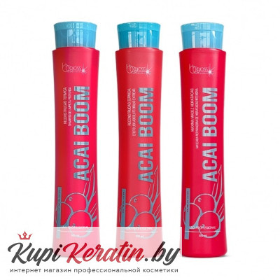 Кератин BB Gloss Acai Boom комплект 500/500/500 мл