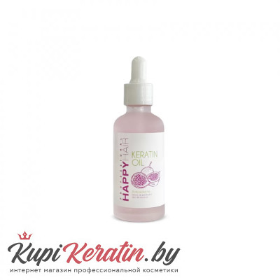 Масло маракуйи и пачули Happy Hair Keratin 50 мл