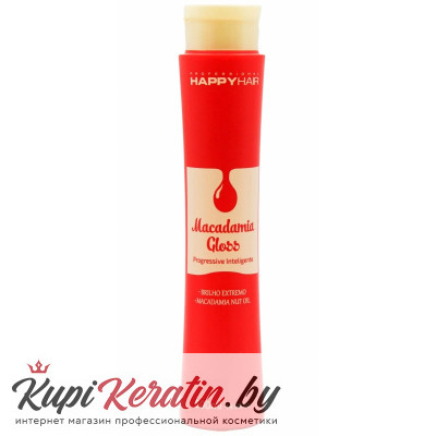 Кератин Happy Hair Macadamia Gloss 500 мл