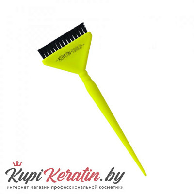 Кисть для кератина Keratin Tools Салатовая