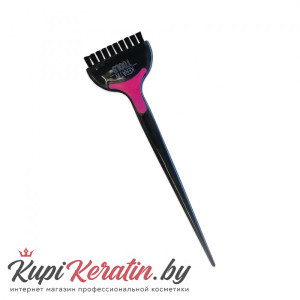 Кисть для кератина Keratin Tools Model YY Розовая/Черная