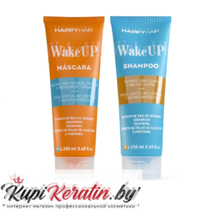 Шампунь + маска Happy Hair Wake Up Hair комплект 250/250 мл