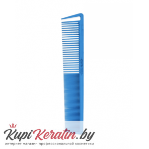Расческа карбоновая, комбинированная Keratin Tools Голубая
