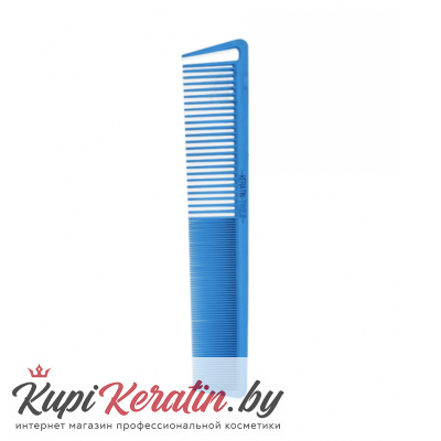 Расческа карбоновая, комбинированная Keratin Tools Голубая