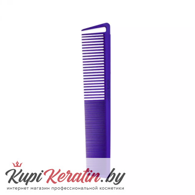 Расческа карбоновая, комбинированная Keratin Tools Фиолетовая