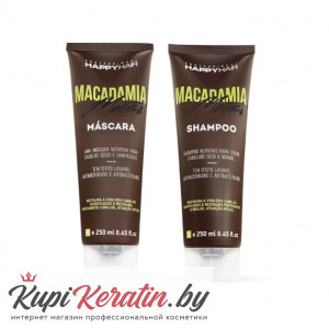 Шампунь + маска Happy Hair Macadamia Moist комплект 250/250 мл