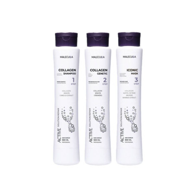 Коллагеновый комплекс для питания и выпрямления Malecula Active Solution Repair (пробные объемы)